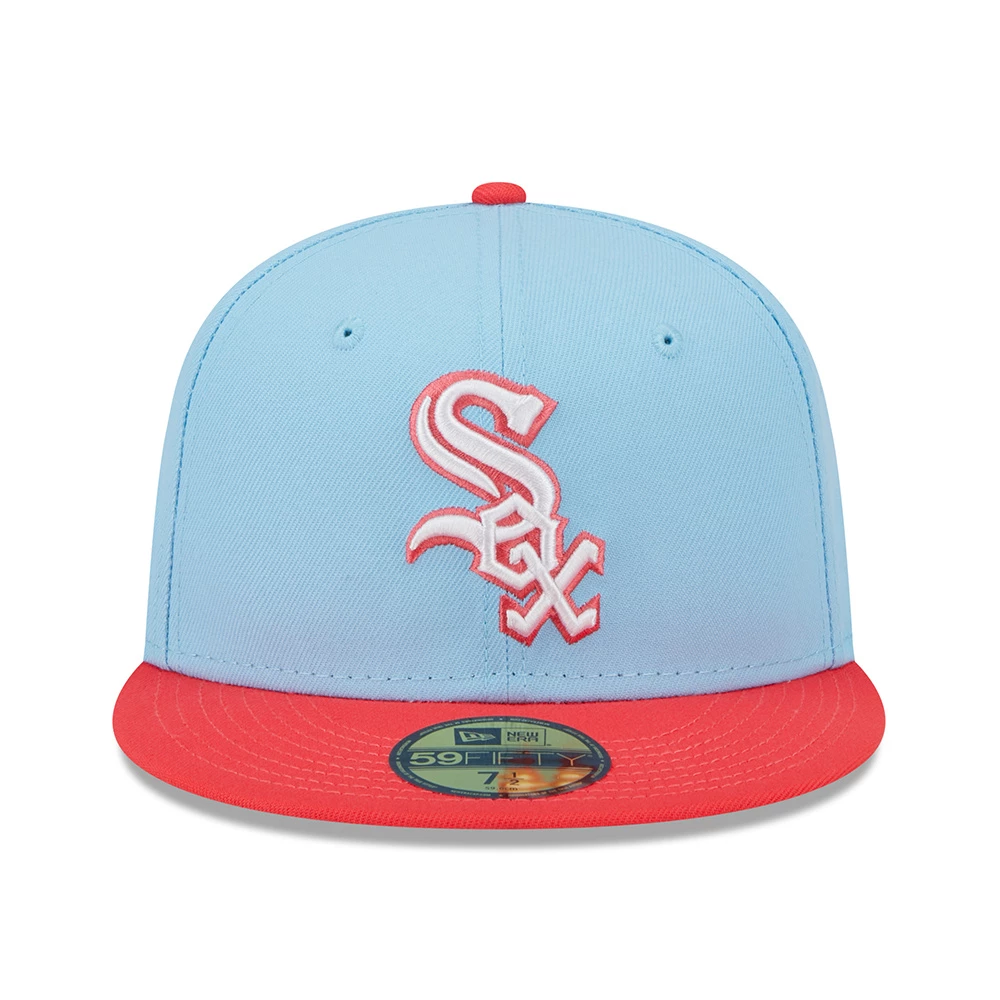 NEW ERA 5950 Two-Tone Color Pack Pastel Blue Chicago White Sox Cap 2 NEW ERA 5950 Two-Tone Color Pack Pastel Blue Chicago White Sox Cap - Image 2