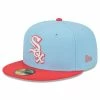NEW ERA 5950 Two-Tone Color Pack Pastel Blue Chicago White Sox Cap