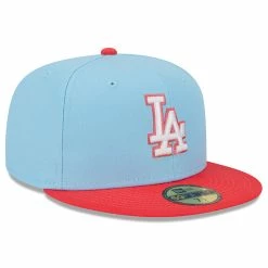 NEW ERA 5950 Two-Tone Color Pack Pastel Blue Los Angeles Dodgers Cap -Cheap Gloves Store 5950 two tone color pack pastel blue los angeles d 2