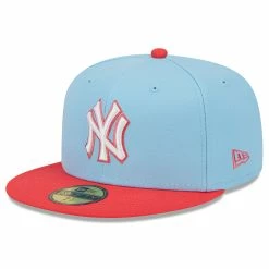 NEW ERA 5950 Two-Tone Color Pack Pastel Blue New York Yankees Cap