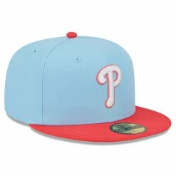 NEW ERA 5950 Two-Tone Color Pack Pastel Blue Philadelphia Phillies Cap -Cheap Gloves Store 5950 two tone color pack pastel blue philadelphia 2