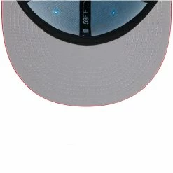 NEW ERA 5950 Two-Tone Color Pack Pastel Blue Tampa Bay Rays Cap -Cheap Gloves Store 5950 two tone color pack pastel blue tampa bay ray 4