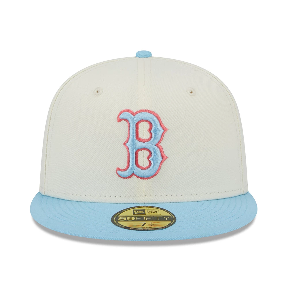 NEW ERA 5950 Two-Tone Color Pack White Boston Red Sox Cap 2 NEW ERA 5950 Two-Tone Color Pack White Boston Red Sox Cap - Image 2