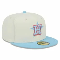 NEW ERA 5950 Two-Tone Color Pack White Houston Astros Cap -Cheap Gloves Store 5950 two tone color pack white houston astros cap 2