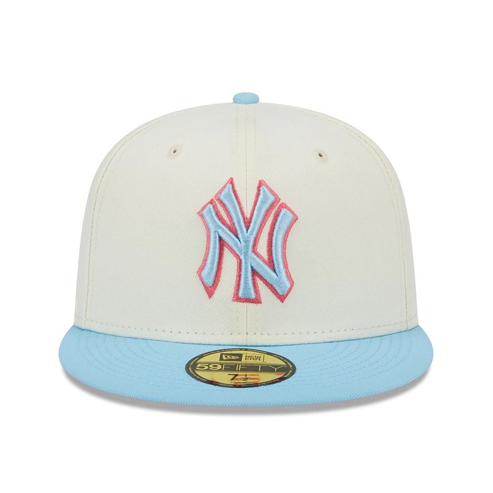 NEW ERA 5950 Two-Tone Color Pack White New York Yankees Cap 2 NEW ERA 5950 Two-Tone Color Pack White New York Yankees Cap - Image 2