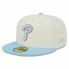 NEW ERA 5950 Two-Tone Color Pack White Philadelphia Phillies Cap