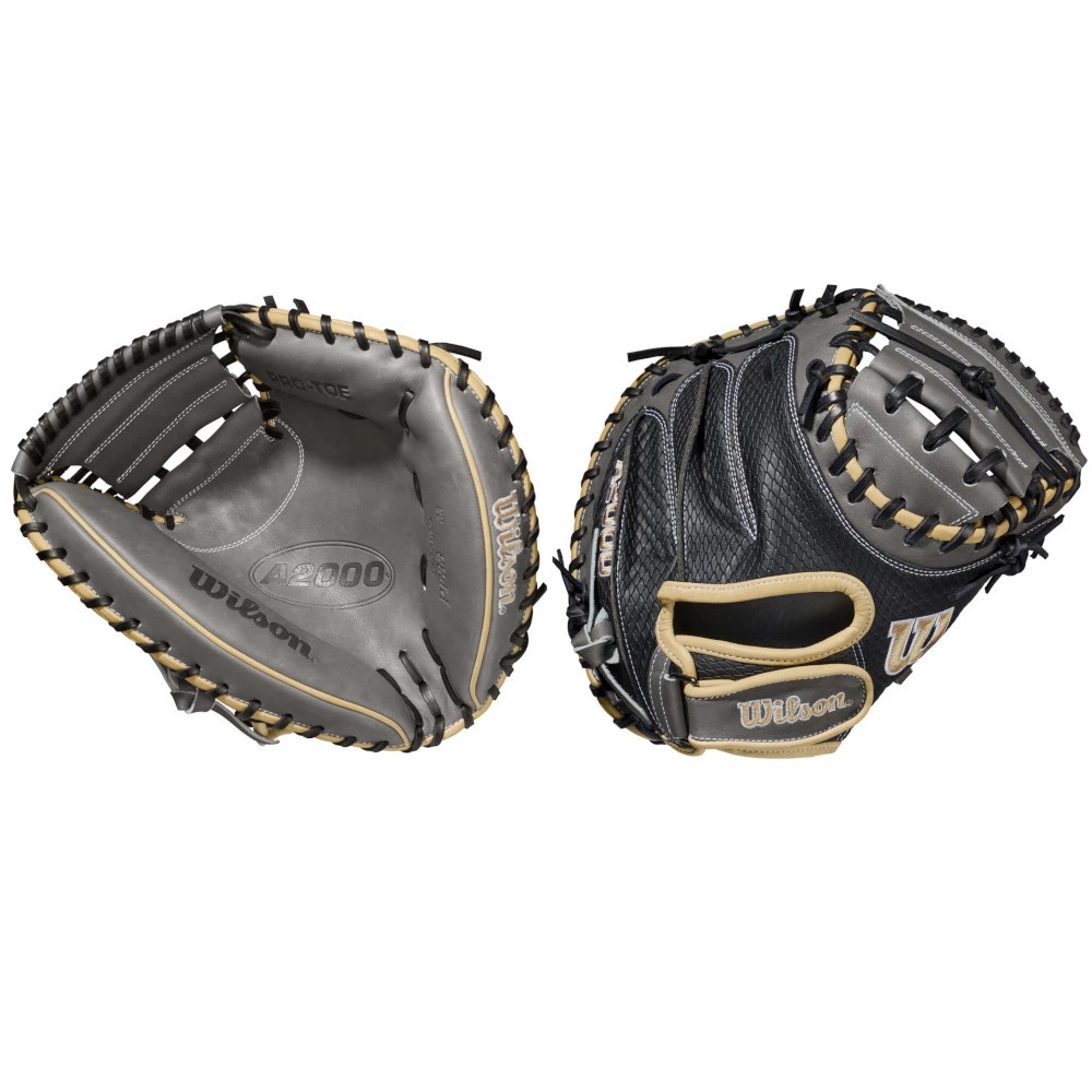 Wilson A2000 Pedroia Fit PF33 33" Baseball Catcher's Glove 1 Wilson A2000 Pedroia Fit PF33 33" Baseball Catcher's Glove