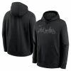 Nike Atlanta Braves Blackout Wordmark Hoodie