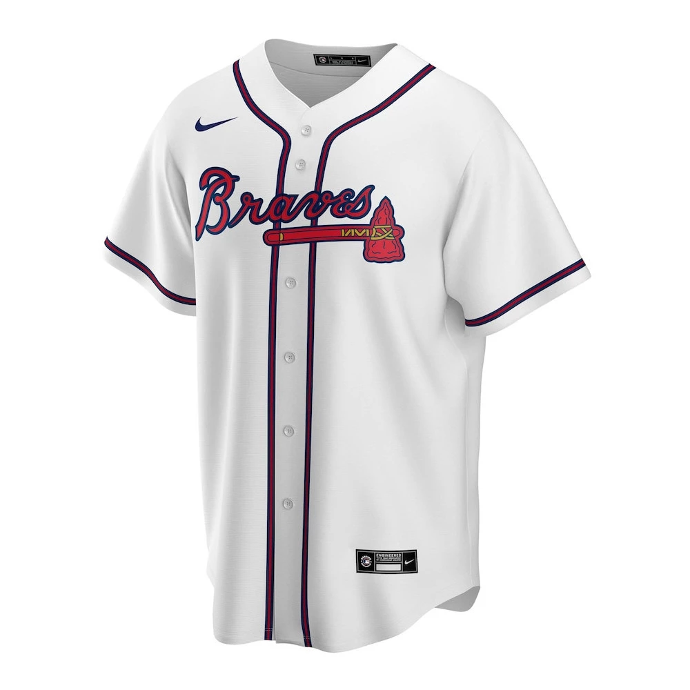 Nike Atlanta Braves Home Jersey 1 Nike Atlanta Braves Home Jersey