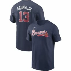 Nike Atlanta Braves Ronald Acuna Jr. Adult T-Shirt