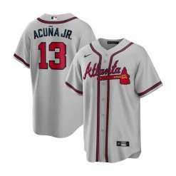 Nike Atlanta Braves Ronald Acuna Jr Away Jersey