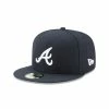 NEW ERA Authentic Atlanta Braves Road Cap