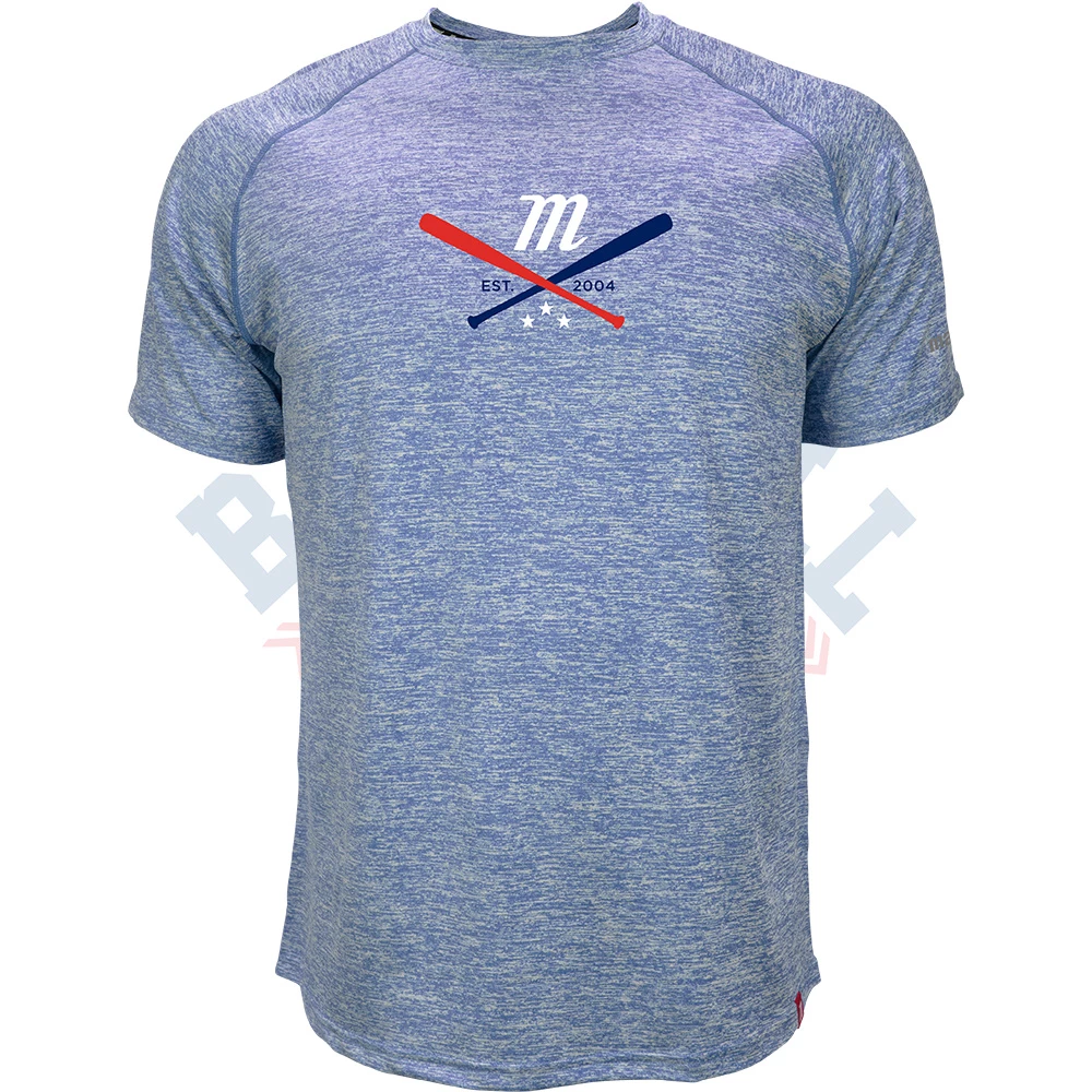 Marucci Crossover Marled Men's Tee 5 Marucci Crossover Marled Men's Tee - Image 5