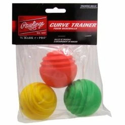 Rawlings Curve Trainer Balls (3 Pk)