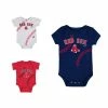 MAJESTIC Fan-Tastic Red Sox Baseball 3-Pack Set Infant