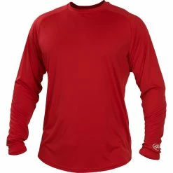 Rawlings LSRT Long Sleeve Adult Shirt -Cheap Gloves Store lsrt long sleeve adult shirt 3