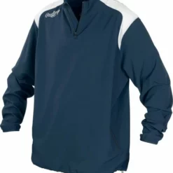 Rawlings Men's 1/4 Zip Long Sleeve Jacket -Cheap Gloves Store mens 1 4 zip long sleeve jacket 2