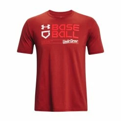 Under Armour Men's Wordmark Baseball Short Sleeve -Cheap Gloves Store mens wordmark baseball short sleeve 2