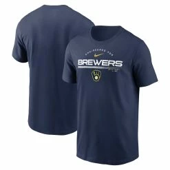 Nike Milwaukee Brewers Men's Engineered T-Shirt