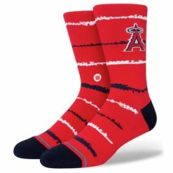 STANCE MLB Chalk Los Angeles Angels Crew Socks