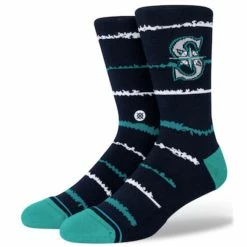 STANCE MLB Chalk Seattle Mariners Crew Socks