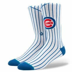 STANCE MLB Home Chicago Cubs White Crew Socks