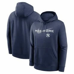 Nike New York Yankees Men's NeighborHOOD Pullover Fleece