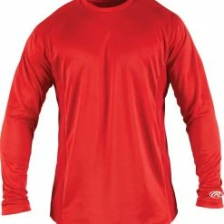 Rawlings LSBASE Long Sleeve Adult Shirt -Cheap Gloves Store rawlings lsbase long sleeve adult shirt 2