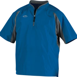 Rawlings TOCCJ Men's Short Sleeve Cage Jacket -Cheap Gloves Store rawlings toccj mens short sleeve cage jacket 3