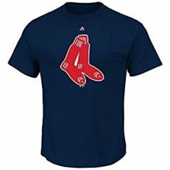 MAJESTIC Red Sox Cooperstown Official Logo Shirt