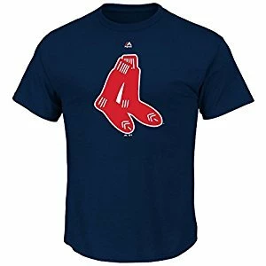 MAJESTIC Red Sox Cooperstown Official Logo Shirt 1 MAJESTIC Red Sox Cooperstown Official Logo Shirt