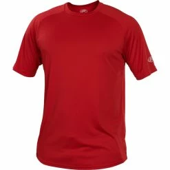 Rawlings RTT Men's Crew Tech Short Sleeve Jersey -Cheap Gloves Store rtt mens crew tech short sleeve jersey 3