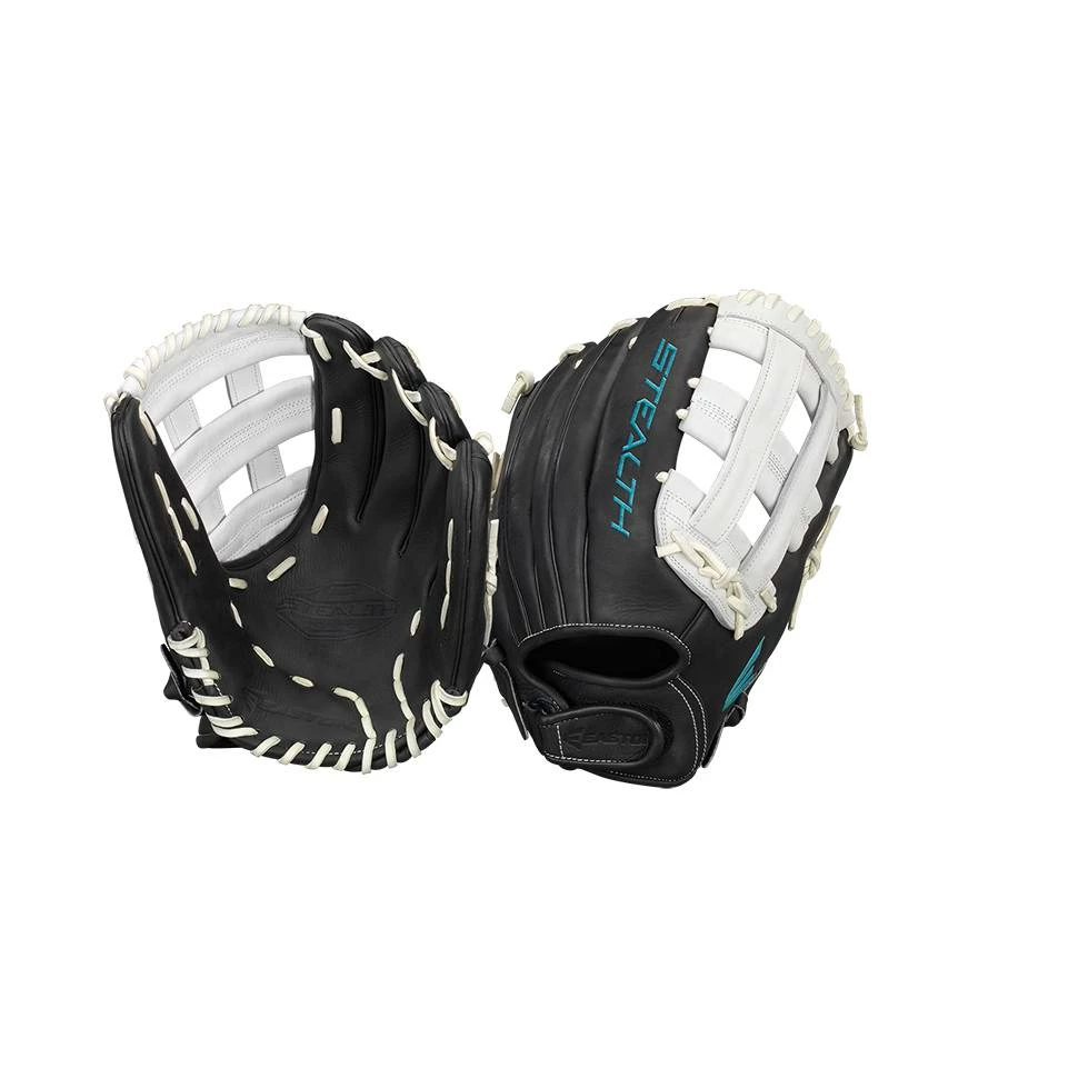 EASTON STFP1275BKWH Stealth Pro 12.75" Fastpitch Glove 1 EASTON STFP1275BKWH Stealth Pro 12.75" Fastpitch Glove