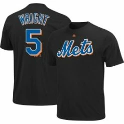 MAJESTIC T-SHIRT WRIGHT NEW YORK METS