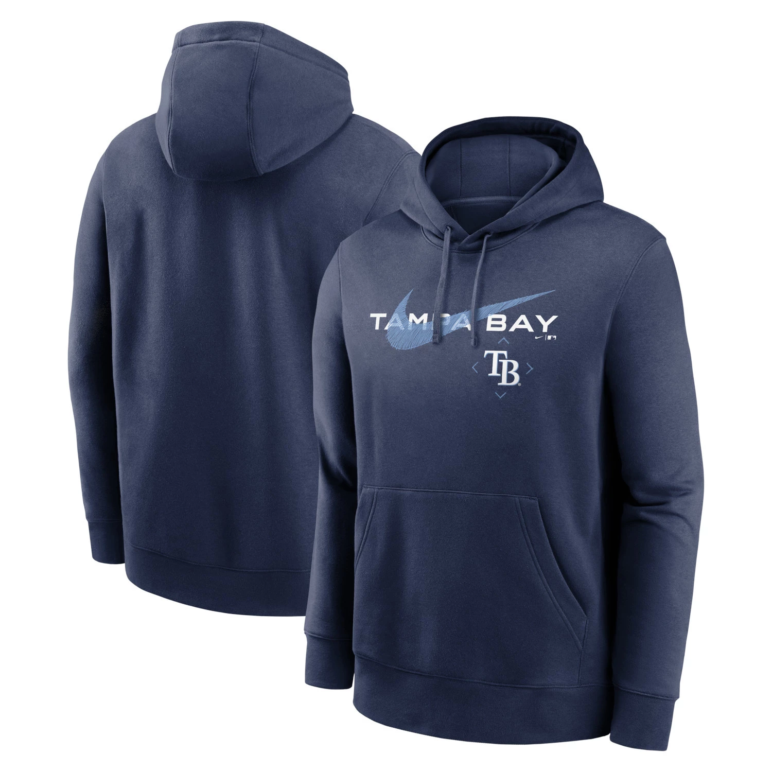 Nike Tampa Bay Rays Men's NeighborHOOD Pullover Fleece 1 Nike Tampa Bay Rays Men's NeighborHOOD Pullover Fleece