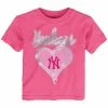 MAJESTIC Unfoiled Love New York Yankees Kids Short Sleeve Shirt