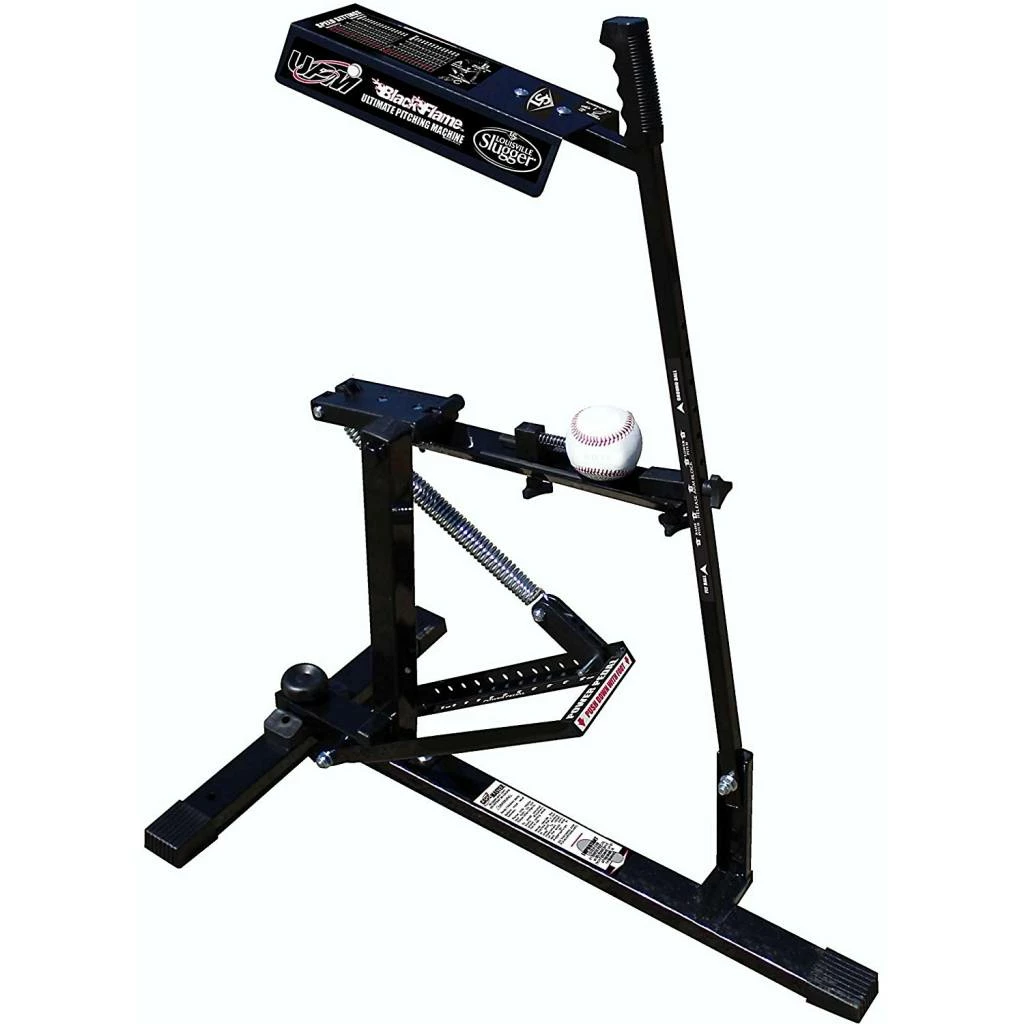 LOUISVILLE SLUGGER UPM 50 Pitching Machine Black 1 LOUISVILLE SLUGGER UPM 50 Pitching Machine Black