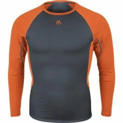MAJESTIC Warrior Compression Long Sleeve Adult Shirt -Cheap Gloves Store warrior compression long sleeve adult shirt 4