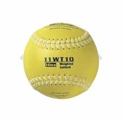 Weighted Leather 11" Softball 10oz