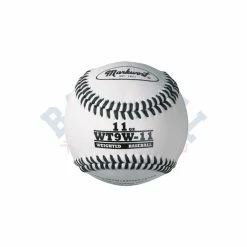 Weighted White Leather Baseball 11oz