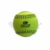Weighted Yellow Leather 12" Softball 10oz