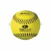 Weighted Yellow Leather 12" Softball 12oz