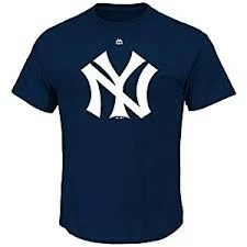 MAJESTIC Yankees Cooperstown Official Logo Shirt