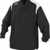 Rawlings Youth 1/4 Zip Long Sleeve Jacket