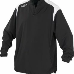 Rawlings Youth 1/4 Zip Long Sleeve Jacket